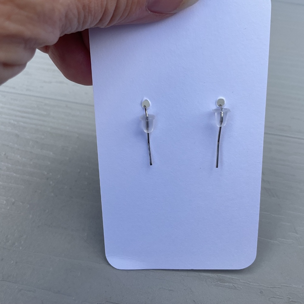 Off Road Vehicle Earrings Silvertone wire pierced new - Picture 3 of 7